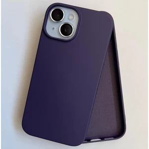 Pirok Store iPhone 15 Uyumlu Lansman İçi Kadife Esnek Soft Silikon Kılıf