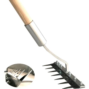 Timsah Çapa 24 cm Tırmıklı Ot Kesme ve Toplama El Çapası Saplı