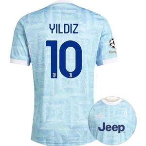 Juventus 2025-26 Yeni Sezon Kenan Yıldız Deplasman Forması (Mavi)