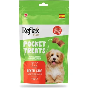 Reflex Plus Pocket Treats Ağız ve Diş Sağlığı Için Köpek Ödül Maması 70 gr