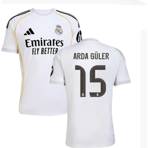 Real Madrid 2025-26 Yeni Sezon Arda Güler Iç Saha Forması