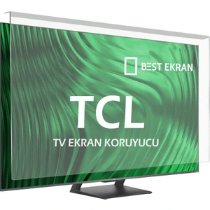 Best Ekran Tcl 65C7K Tv Ekran Koruyucu - Tcl 65" Inç Kırılmaz Ekran Koruyucu