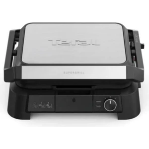SuperGrill 3in1 4 Porsiyon Kapasiteli 2000 Watt Barbekü Izgara ve Tost Makinesi - Inox