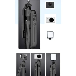 Selfie Çubuğu Akıllı Yüz Izleme 360 Rotasyon Takip Sistemli Uzaktan Kumandalı Bluetooth Selfie