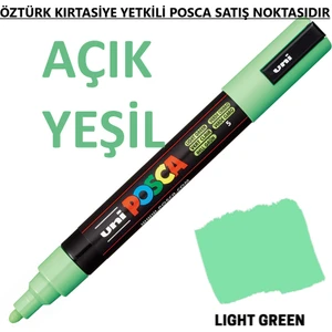 Posca Açık Yeşil Marker Pc-3m (0.9-1.3mm) Poska PC3M Pc - 3m