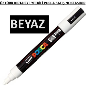 Posca Beyaz Marker Pc-3m (0.9-1.3mm) Poska PC3M Pc - 3m