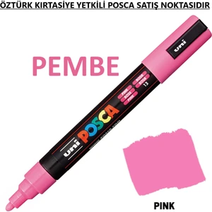 Posca Pembe Marker Pc-1m (0.7mm) Poska PC1m Pc - 1m