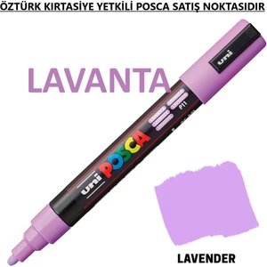 Posca Lavanta Marker Pc-3m (0.9-1.3mm) Poska PC3M Pc - 3m