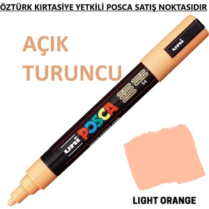 Posca Açık Turuncu Marker Pc-5m (1.8-2.5mm) Poska PC5M Pc - 5m