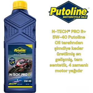 Putolıne N-Tech Pro R+ 5W-40 Motosiklet Yağı