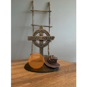 Arthur Morgan Grave 17 cm Figür Red Dead Redemption 2 Mezarı Playstation Gamer Hediyelik
