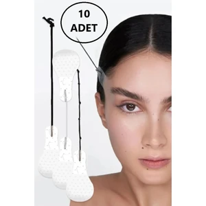 Yüz Germe Bandı 10'lu | Şeffaf Görünmez Yüz, Boyun ve Göz Kaldırma Bandı | Anında Cilt Toparlayıcı
