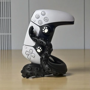 Ps4/ps5 Uyumlu 2'li Konsol Standı Kol Tutucu Stand Joystick Standı 3D Baskı Ahtapot Şeklinde
