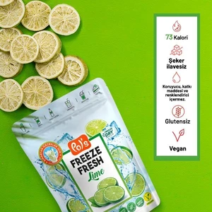 Pol's Freeze Fresh Dondurularak Kurutulmuş Lime 20 gr