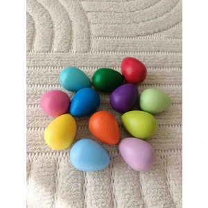 12 Li Renkli Yumurta