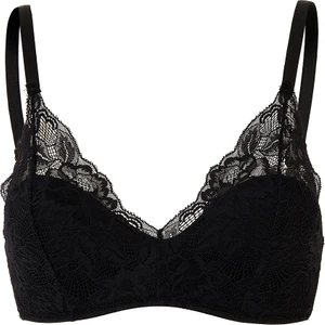 Siyah Dantelli Balensiz Soft Sütyen
