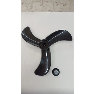 SF-6783 6710 6750 Vantilatör Pervanesi  Motor Mili D Model  Şekil Plastik Somun Dahil