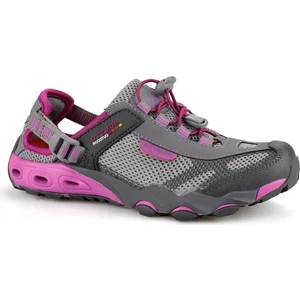 HM2605 Kadın Tekking Outdoor Gri Mor Spor Sandalet Ayakkabı