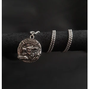 BSN Store Iskandinav Viking Kurt Figürlü Kolye