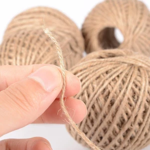 Naturel Doğal Ip Süsleme Dekorasyon Ipi Hasır Kendir Ipi Keten Ipi Kırnap Çuval Ip 100 Metre