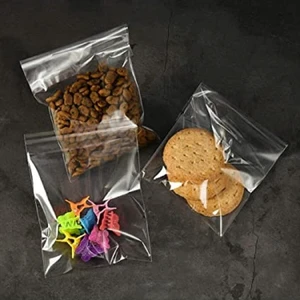 100 Adet 10x20 cm Bantlı Şeffaf Yapışkanlı Poşet Torba Özel Gün Hediyeleri için