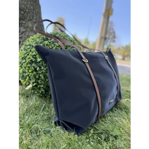 Kadın Şeritli Shopper El ve Omuz Çantası