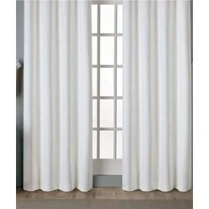 Beyaz Saten Güneşlik Perde