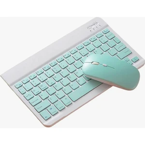 Samsung Galaxy Tab S9 Fe Plus SM-X610 Uyumlu Bluetooth Klavye Mouse Set