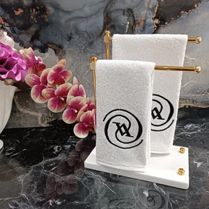 Nakış Işlemeli Desenli Mutfak Havlusu 2'li