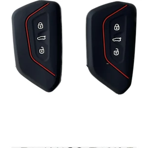 Volkswagen Yeni Caddy Silikon Anahtar Kılıfı 2 Adet PNT02
