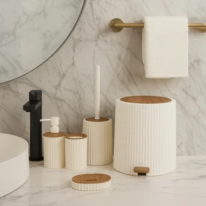 Bath Coliseum 5'li Banyo Seti - Beyaz