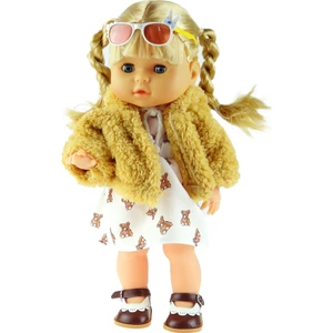 Oyuncak Bebek Melis Et Bebek Koleksiyon Bebek 35 cm