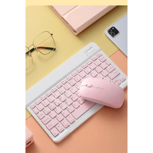 Lenovo Tab M10 Plus X505 Uyumlu Bluetooth Klavye Mouse Set