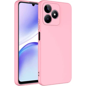 Realme C53 Kılıf Kılıf İçi Kadifeli Esnek Kadifon Lansman Premium Silikon Case Cover