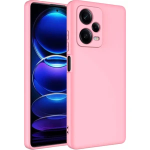 Redmi Note 12 Pro Plus 5G Kılıf Kılıf İçi Kadifeli Esnek Kadifon Lansman Premium Silikon Case Cover
