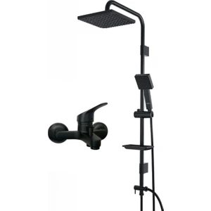 Siyah Banyo Bataryası Seti 2 Li Set