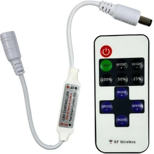 Dora Led Rf Uzaktan Kumandalı Şerit LED Dimmer LED Işık Kontrolü 12V/24V