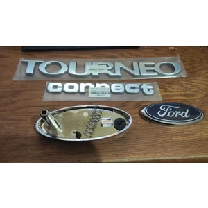 Tourneo Connect ( 2007 - 2013 ) Bagaj Yazısı Ön ve Arka Arma Logo 4lü Takım