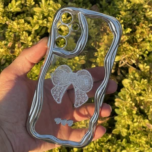 Samsung Galaxy A05S Kılıf Gümüş Taşlı Darbe Önleyici Silikon Kapak