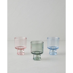 Palette Cam 3'lü Bardak 230 ml Renkli