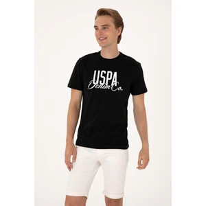 U.s. Polo Assn. Erkek Siyah Tişört 50306923-VR046