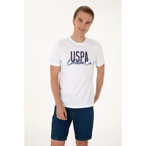 U.s. Polo Assn. Erkek Beyaz Tişört 50306923-VR013