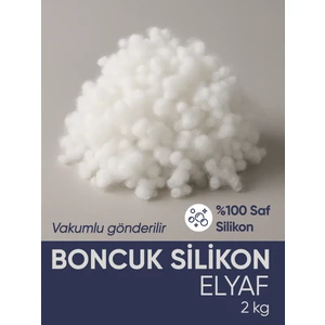 Piyes Home 2 Kg Boncuk Silikon Elyaf Yapışma Yapmaz Yıkanabilir