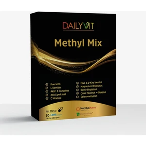 Methyl Mix Kuersetin Aktif B Vitaminleri Içeren Takviye Edici Gıda