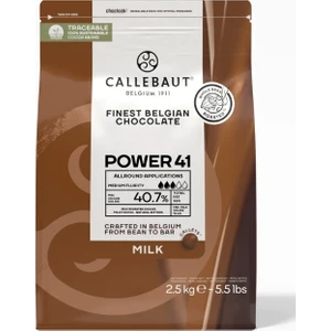 Güçlü 41 Sütlü Kuvertür Drop Çikolata 2,5 Kg