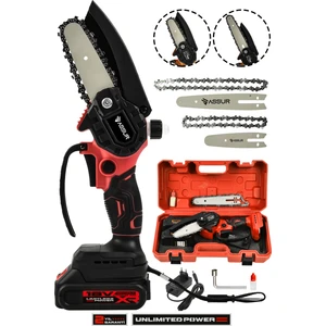 18V Çift Akülü Ağaç Odun Dal Budama Testere