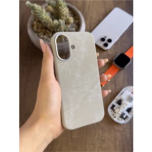 iPhone 16 Uyumlu Kadife Yüzeyli Magsafe Uyumlu Premium Kılıf SOOCASE691