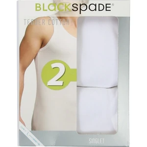 BLACKSPADE 9678 ERKEK TENDER COTTON 2 Lİ BEYAZ ATLET