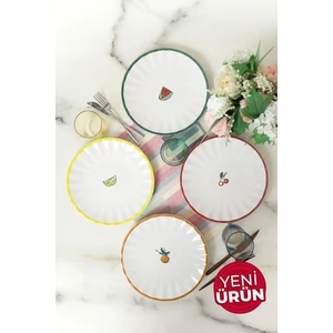 Fruit Feast Sirius Servis Tabağı 27 cm 4 Adet 23108-09-10-11