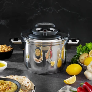 In Safe Düdüklü Tencere 7 Lt-Siyah